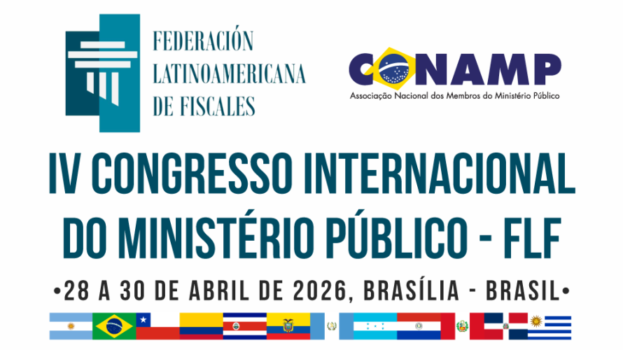 Inscrições abertas para o IV Congresso Internacional do Ministério Público